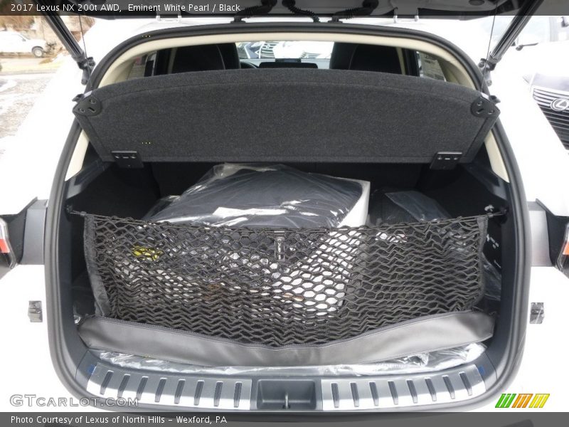 Eminent White Pearl / Black 2017 Lexus NX 200t AWD