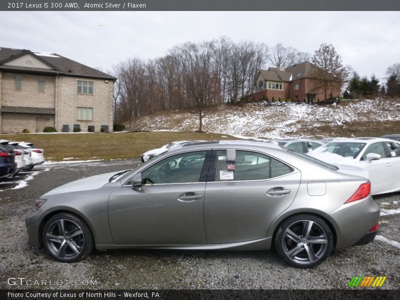 Atomic Silver / Flaxen 2017 Lexus IS 300 AWD
