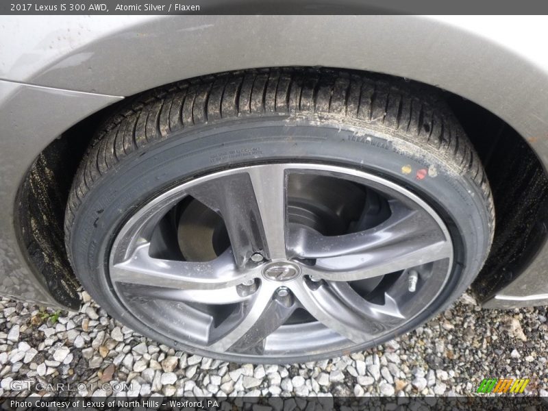 Atomic Silver / Flaxen 2017 Lexus IS 300 AWD