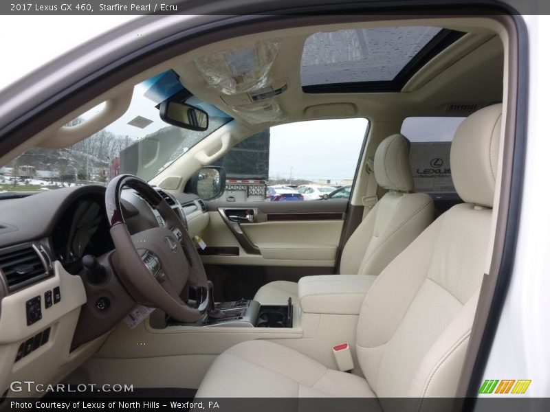 Front Seat of 2017 GX 460