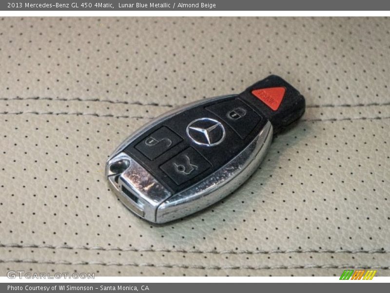 Lunar Blue Metallic / Almond Beige 2013 Mercedes-Benz GL 450 4Matic