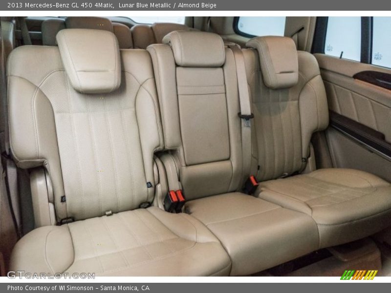 Rear Seat of 2013 GL 450 4Matic