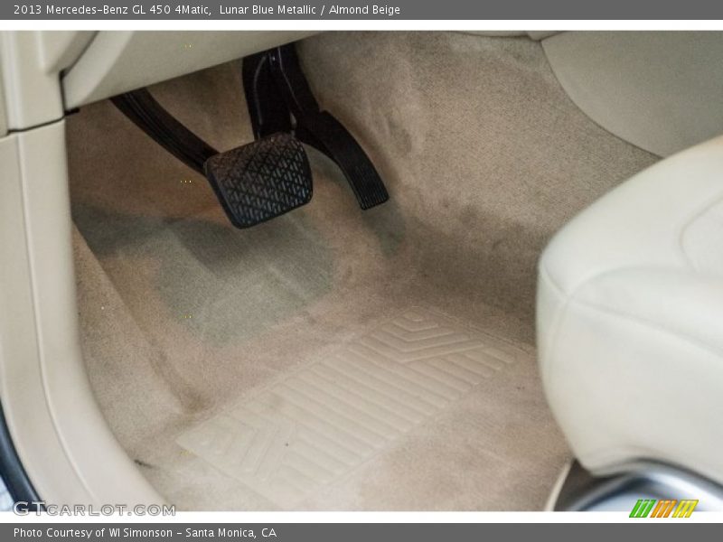 Lunar Blue Metallic / Almond Beige 2013 Mercedes-Benz GL 450 4Matic