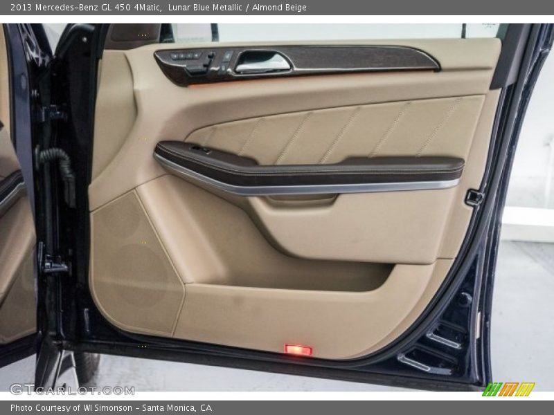 Lunar Blue Metallic / Almond Beige 2013 Mercedes-Benz GL 450 4Matic