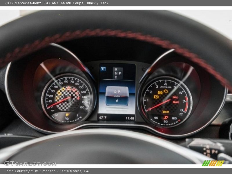  2017 C 43 AMG 4Matic Coupe 43 AMG 4Matic Coupe Gauges