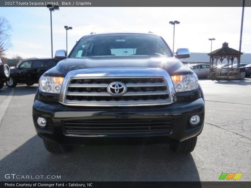 Black / Graphite 2017 Toyota Sequoia Limited