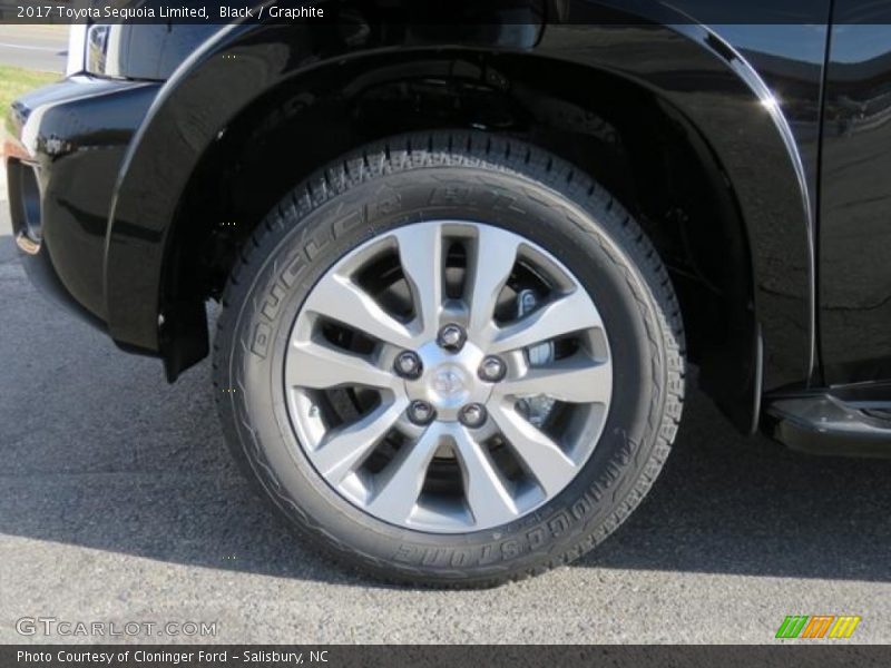 Black / Graphite 2017 Toyota Sequoia Limited