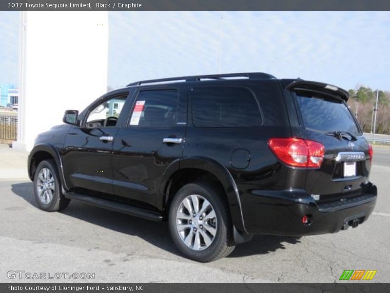 Black / Graphite 2017 Toyota Sequoia Limited