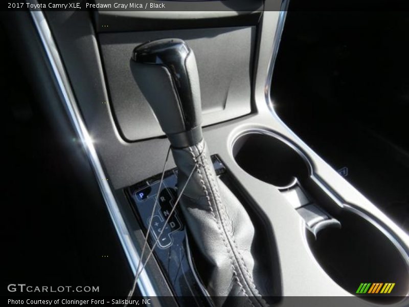 Predawn Gray Mica / Black 2017 Toyota Camry XLE