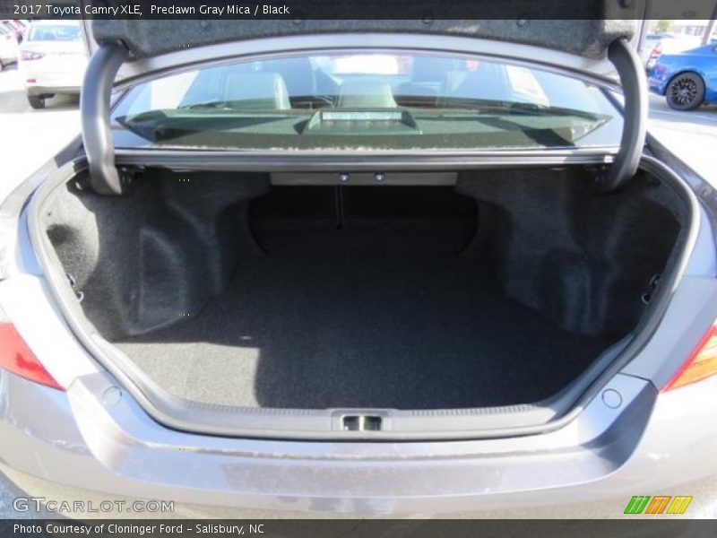 Predawn Gray Mica / Black 2017 Toyota Camry XLE
