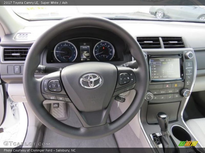 Super White / Ash 2017 Toyota Camry LE