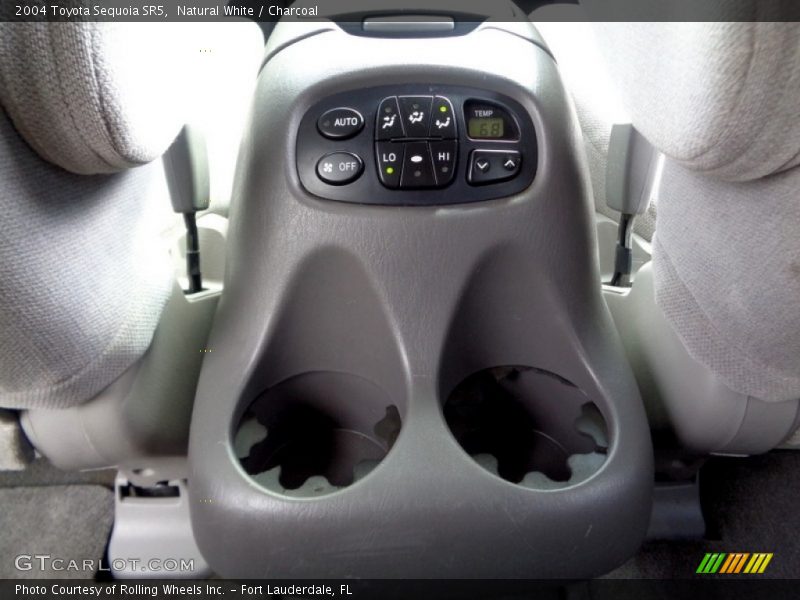 Natural White / Charcoal 2004 Toyota Sequoia SR5