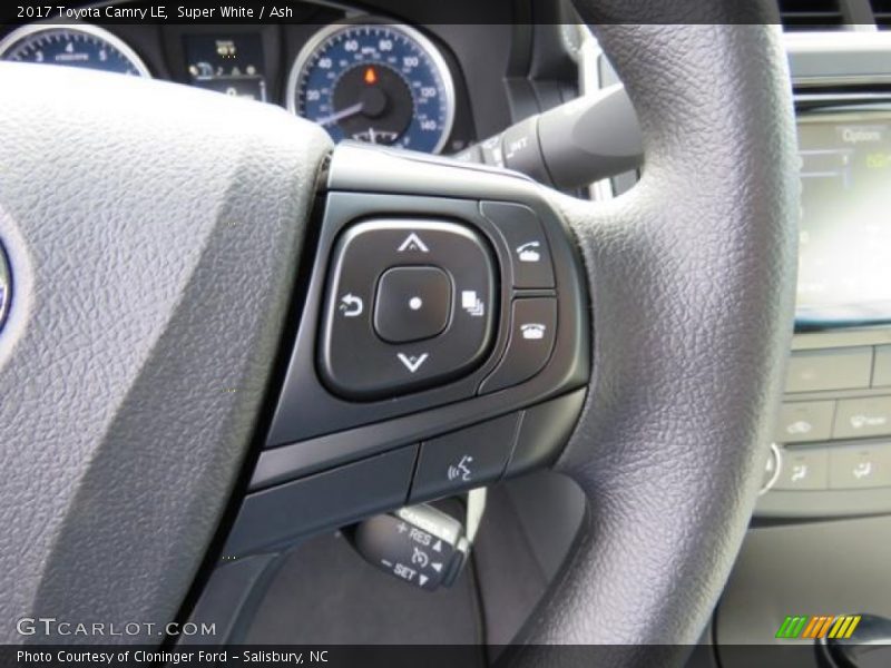 Super White / Ash 2017 Toyota Camry LE
