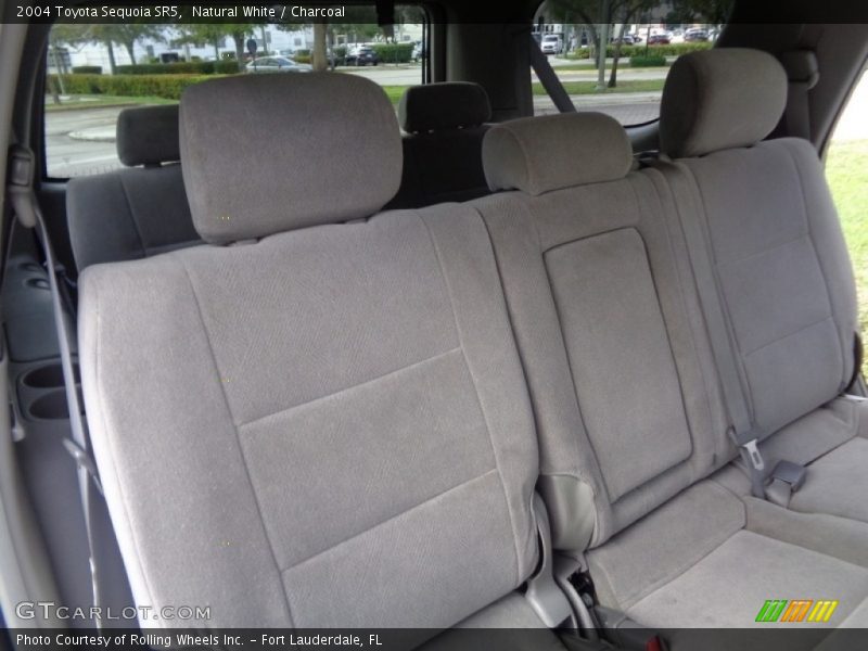Natural White / Charcoal 2004 Toyota Sequoia SR5