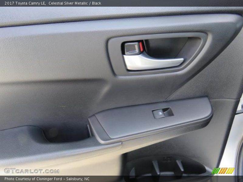 Celestial Silver Metallic / Black 2017 Toyota Camry LE