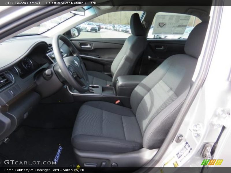 Celestial Silver Metallic / Black 2017 Toyota Camry LE