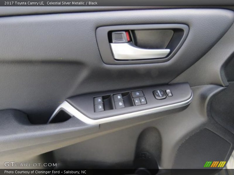 Celestial Silver Metallic / Black 2017 Toyota Camry LE