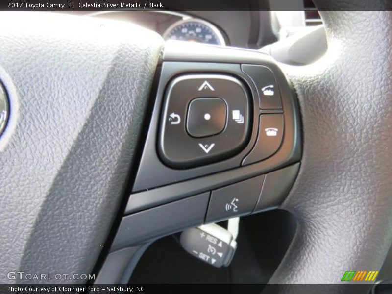 Celestial Silver Metallic / Black 2017 Toyota Camry LE