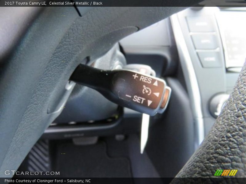 Celestial Silver Metallic / Black 2017 Toyota Camry LE