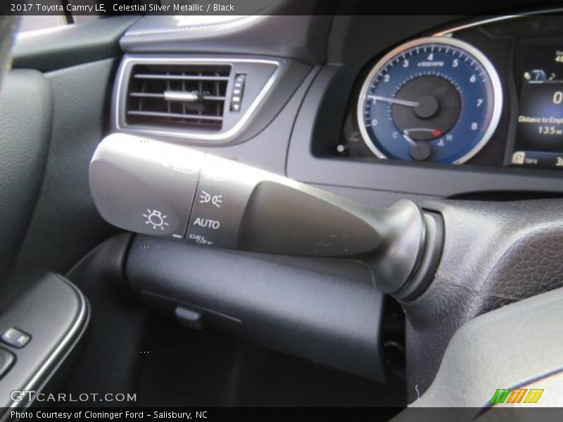 Celestial Silver Metallic / Black 2017 Toyota Camry LE