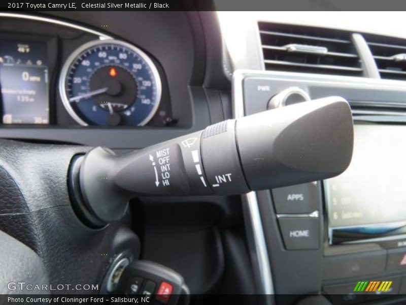 Celestial Silver Metallic / Black 2017 Toyota Camry LE