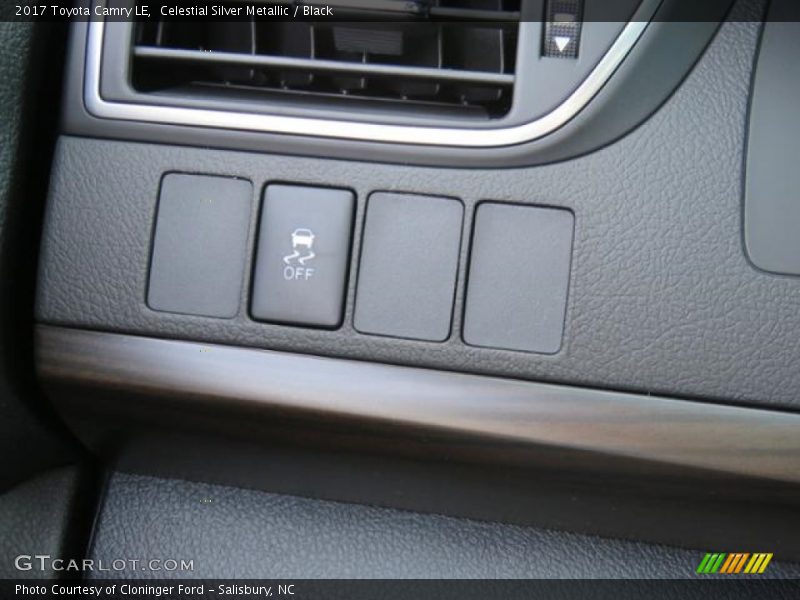 Celestial Silver Metallic / Black 2017 Toyota Camry LE