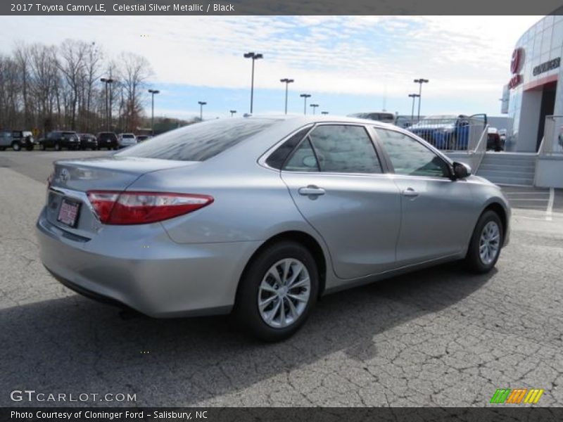 Celestial Silver Metallic / Black 2017 Toyota Camry LE