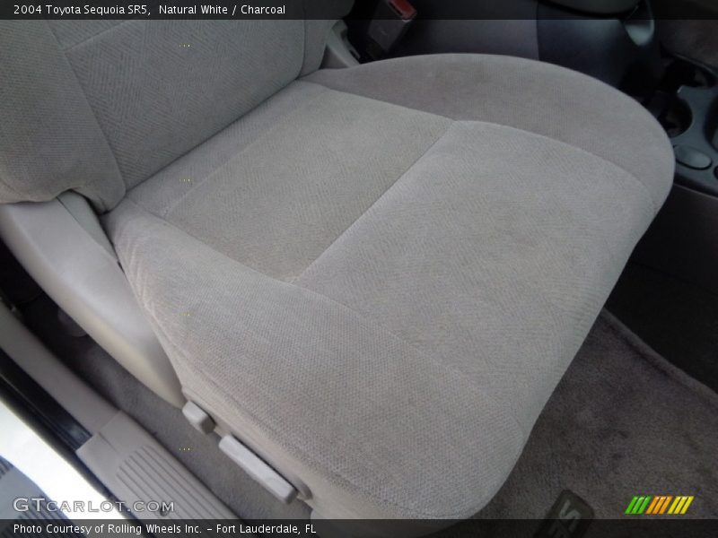Natural White / Charcoal 2004 Toyota Sequoia SR5