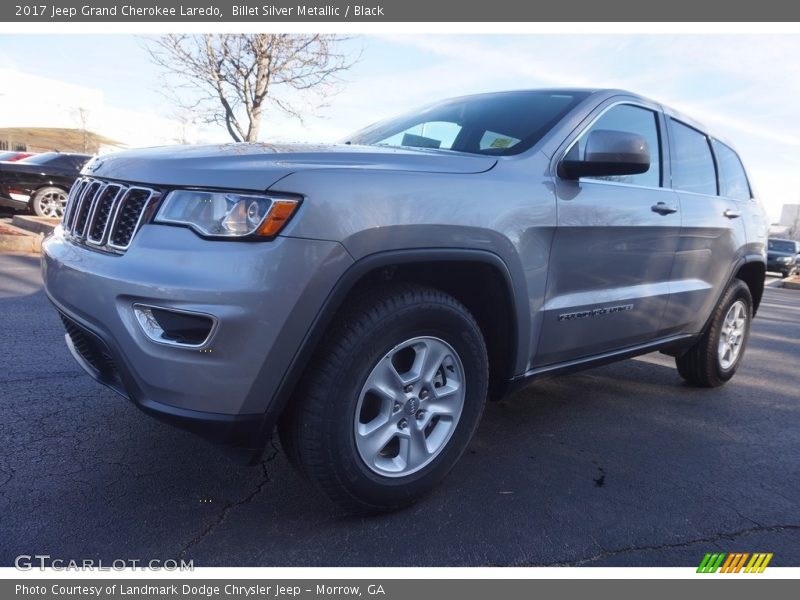 Billet Silver Metallic / Black 2017 Jeep Grand Cherokee Laredo