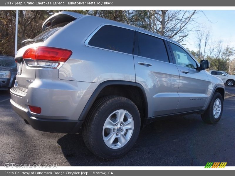 Billet Silver Metallic / Black 2017 Jeep Grand Cherokee Laredo