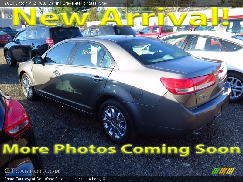 Sterling Gray Metallic / Steel Gray 2010 Lincoln MKZ FWD