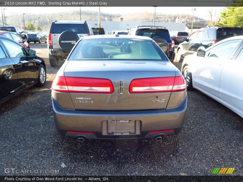 Sterling Gray Metallic / Steel Gray 2010 Lincoln MKZ FWD