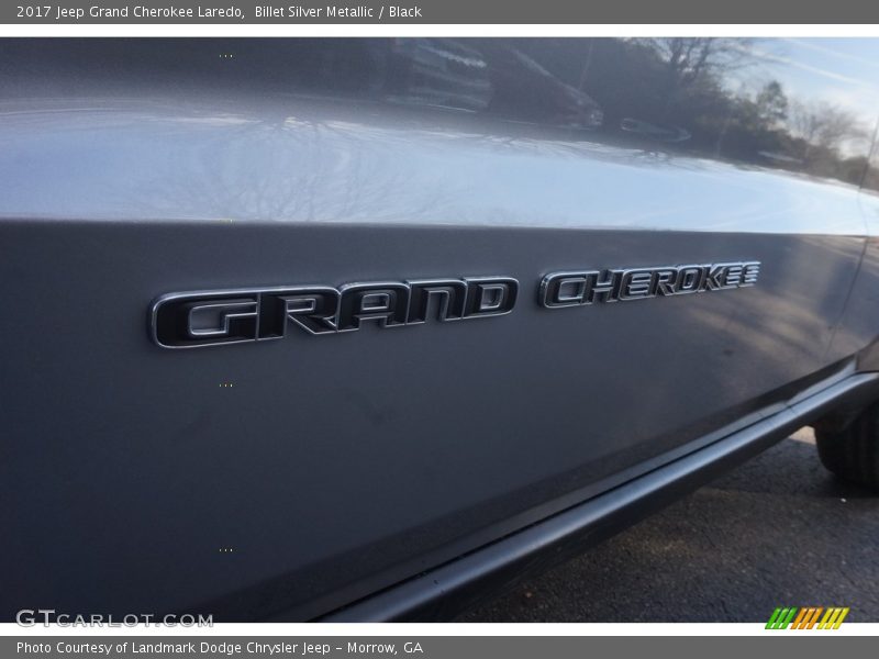 Billet Silver Metallic / Black 2017 Jeep Grand Cherokee Laredo