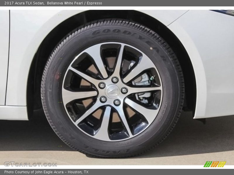 Bellanova White Pearl / Espresso 2017 Acura TLX Sedan