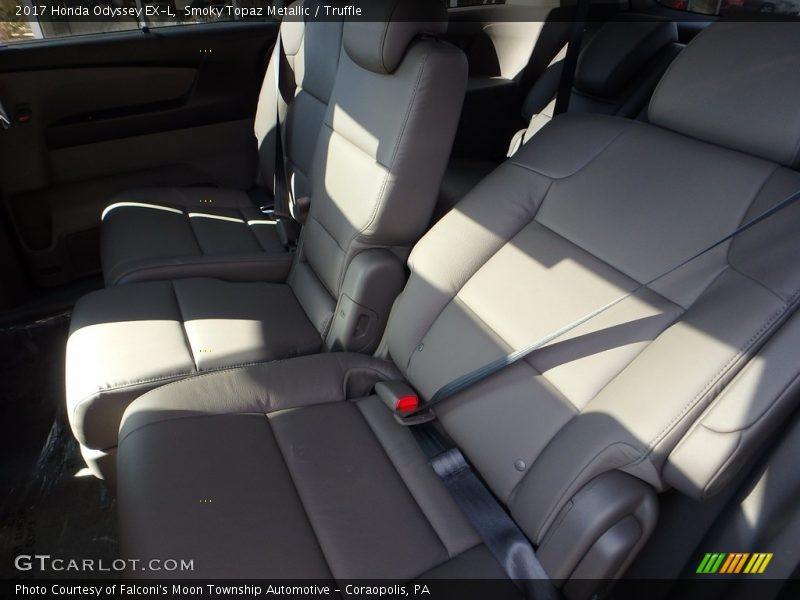 Rear Seat of 2017 Odyssey EX-L