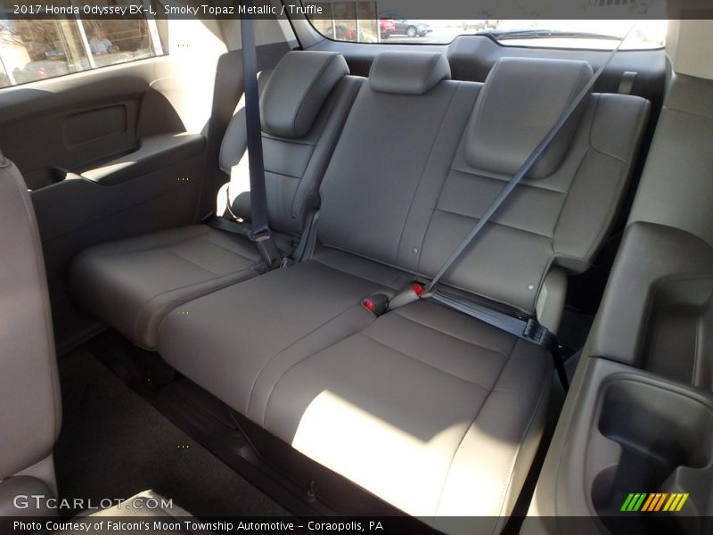 Rear Seat of 2017 Odyssey EX-L