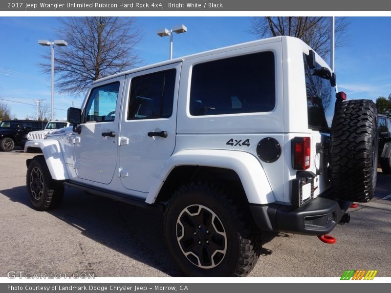 Bright White / Black 2017 Jeep Wrangler Unlimited Rubicon Hard Rock 4x4