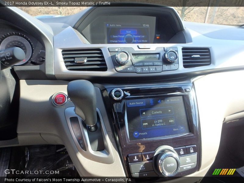 Controls of 2017 Odyssey EX-L