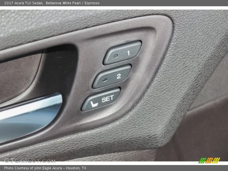 Bellanova White Pearl / Espresso 2017 Acura TLX Sedan