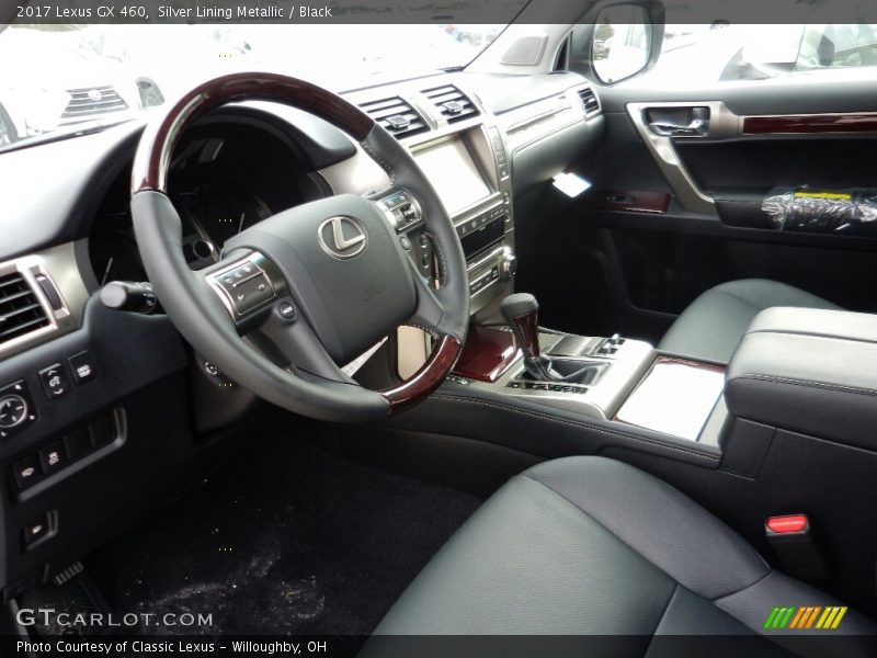 Silver Lining Metallic / Black 2017 Lexus GX 460