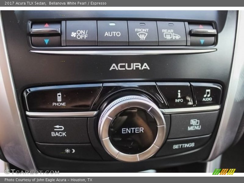 Bellanova White Pearl / Espresso 2017 Acura TLX Sedan