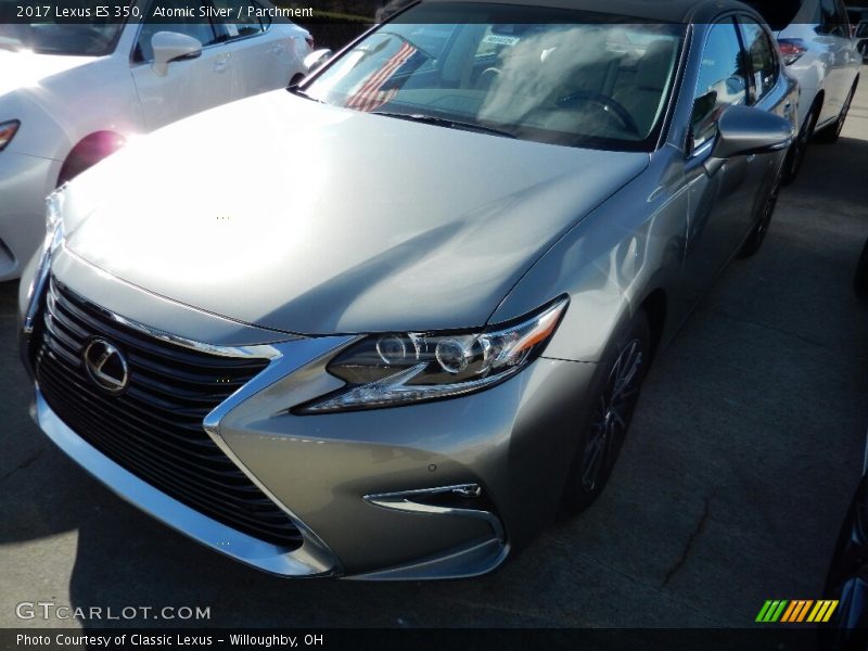 Atomic Silver / Parchment 2017 Lexus ES 350