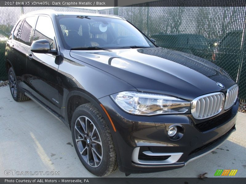 Dark Graphite Metallic / Black 2017 BMW X5 xDrive35i
