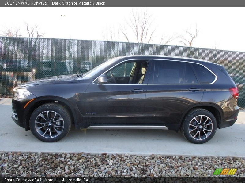 Dark Graphite Metallic / Black 2017 BMW X5 xDrive35i