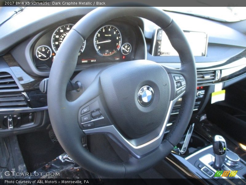 Dark Graphite Metallic / Black 2017 BMW X5 xDrive35i