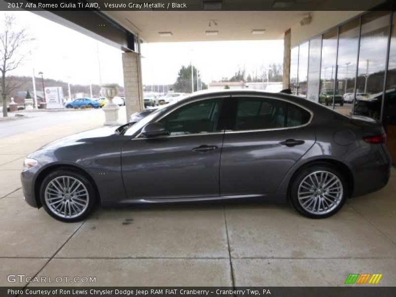  2017 Giulia Ti AWD Vesuvio Gray Metallic