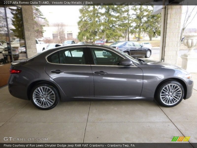  2017 Giulia Ti AWD Vesuvio Gray Metallic
