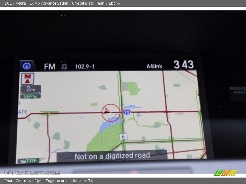 Crystal Black Pearl / Ebony 2017 Acura TLX V6 Advance Sedan