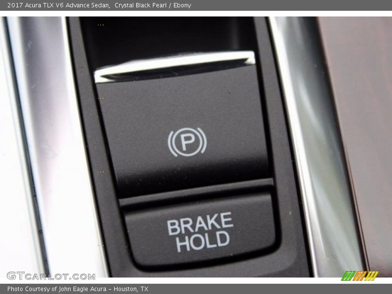 Crystal Black Pearl / Ebony 2017 Acura TLX V6 Advance Sedan
