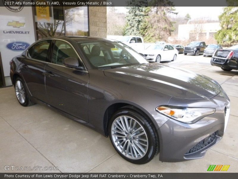 Front 3/4 View of 2017 Giulia Ti AWD